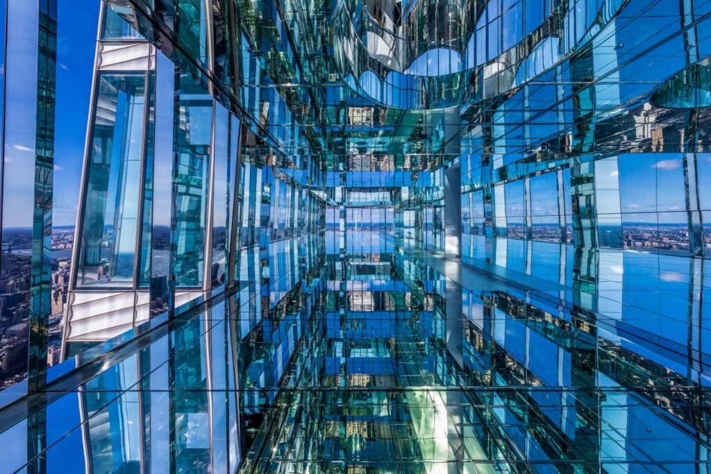 Mirrored room at SUMMIT