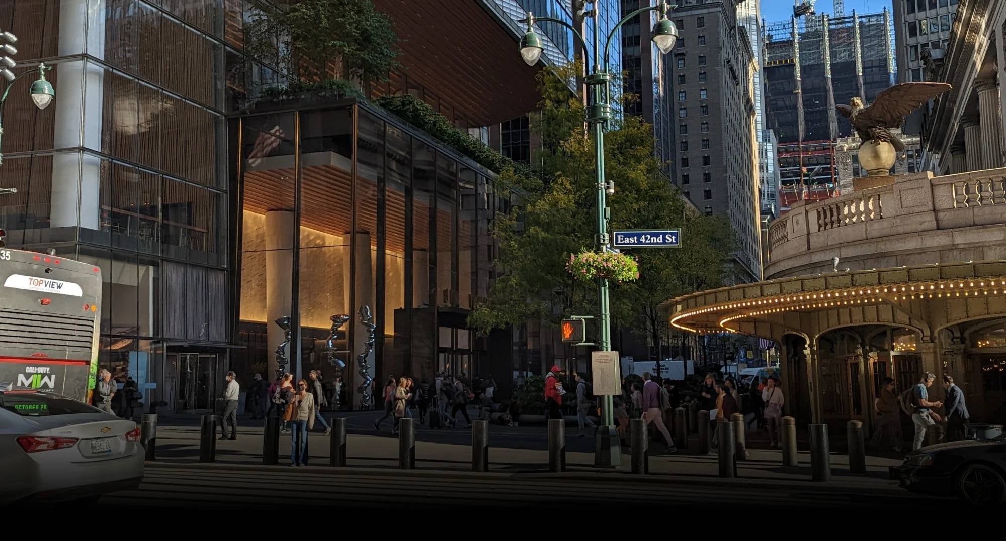One Vanderbilt entrance in Midtown Manhattan