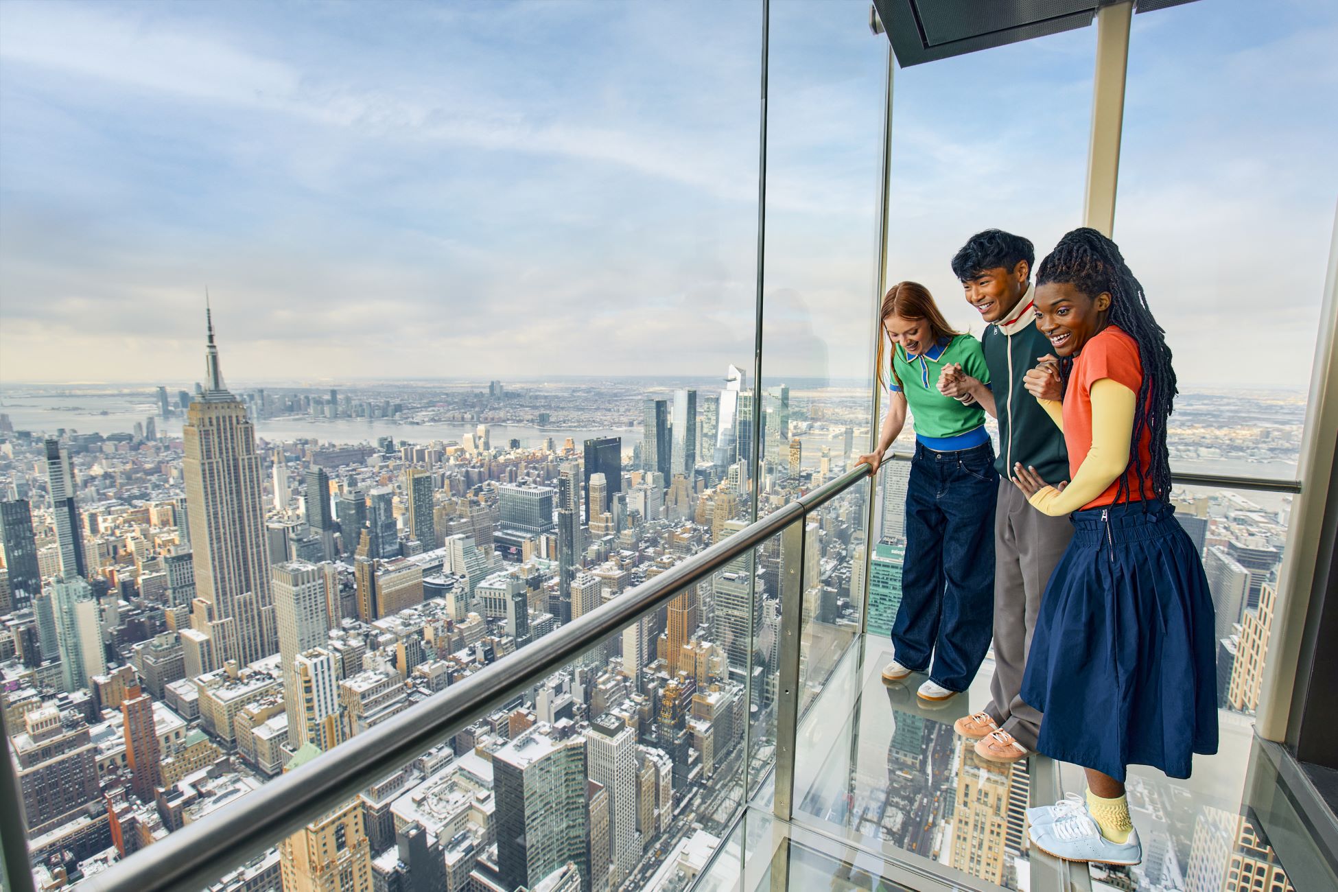 Dining high above Manhattan